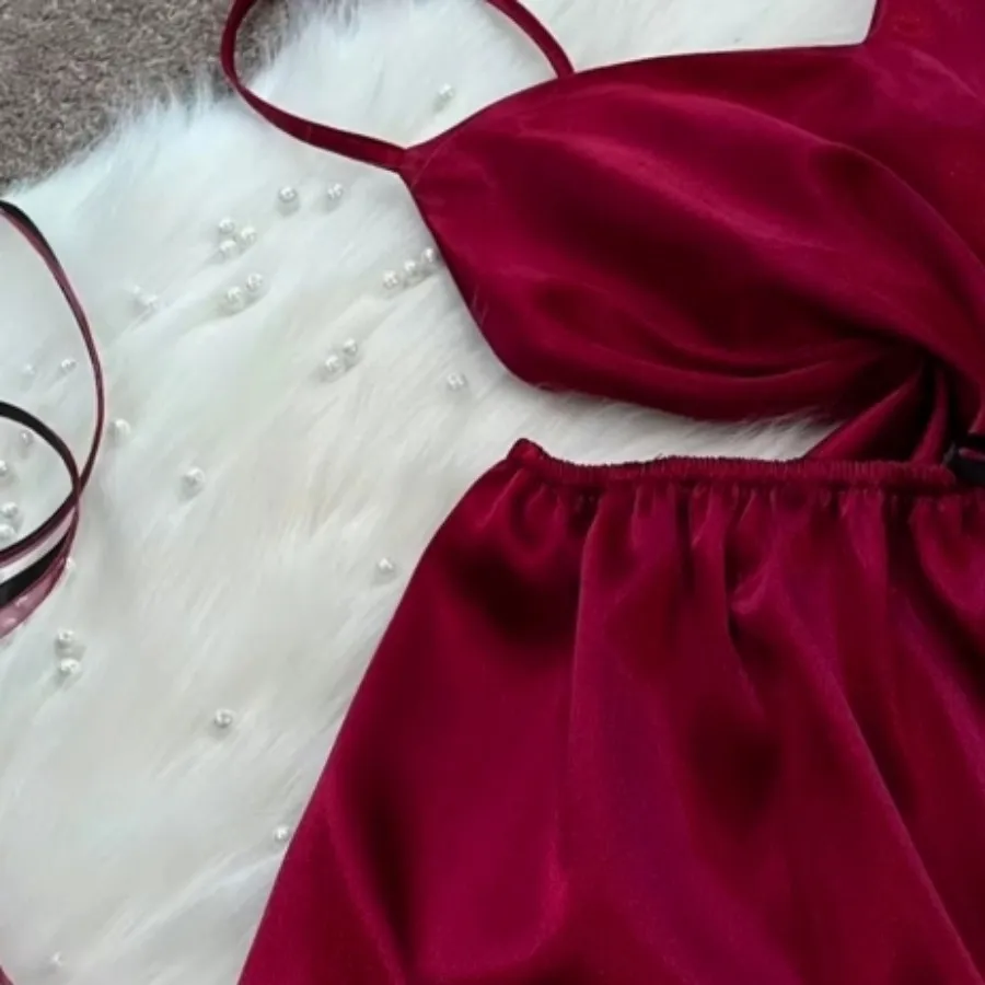 لباس خواب راحتی ساتن