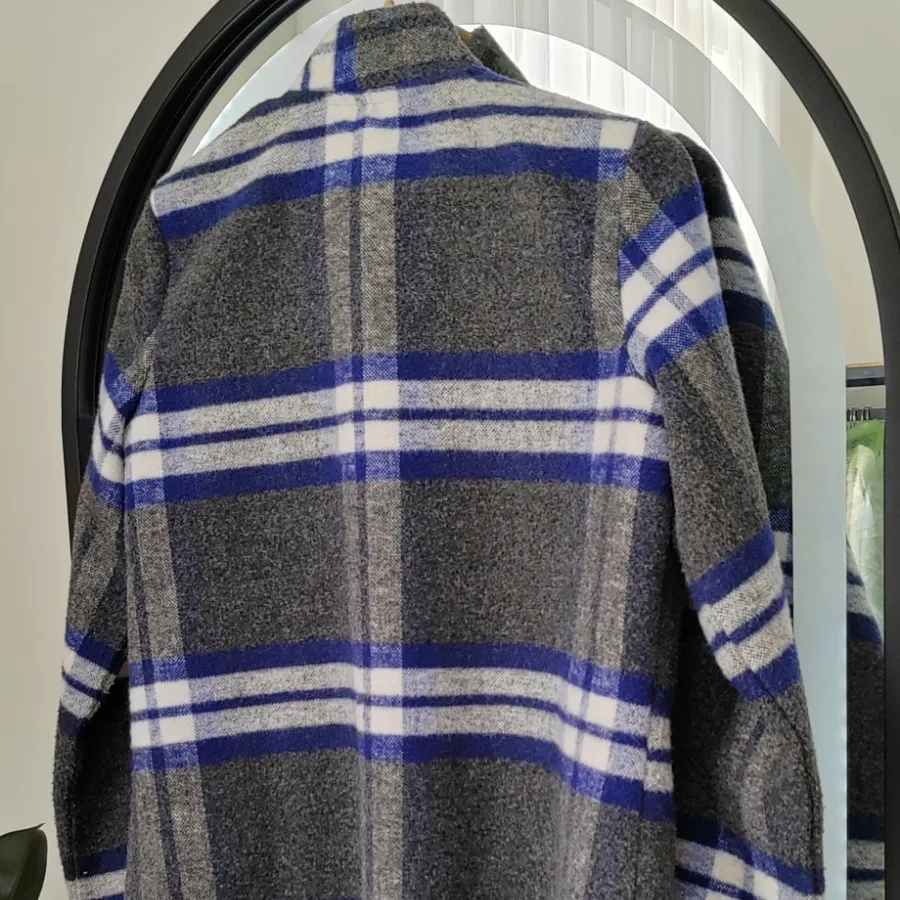 "پالتو فوتر چهارخونه "