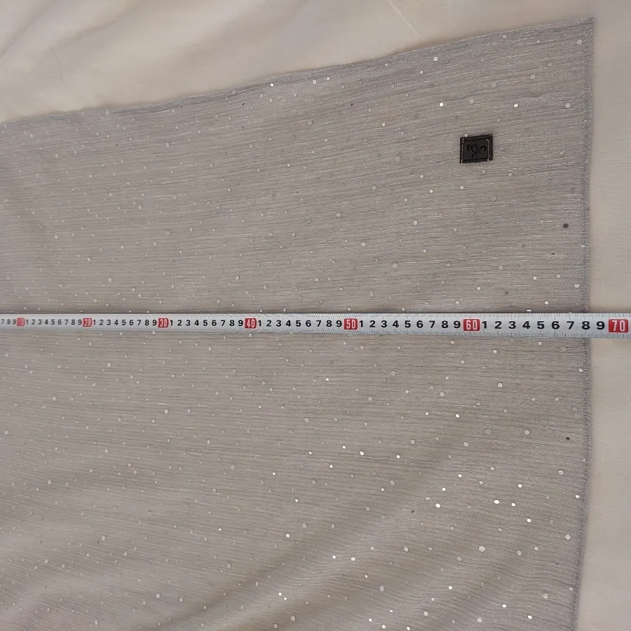 شال لمه پلیسه ای پولک دار