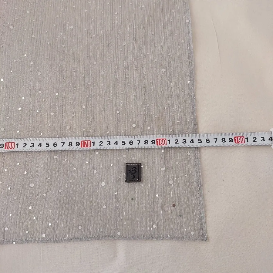 شال لمه پلیسه ای پولک دار