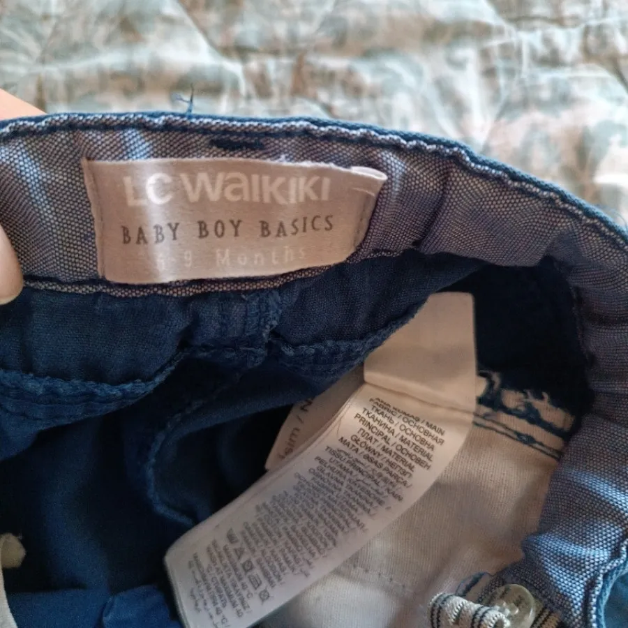 شلوارک کتان ال سی