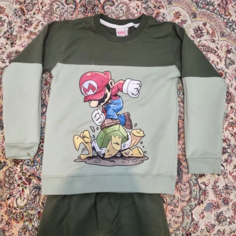 ست بلوزشلوار پسرانه ماریو