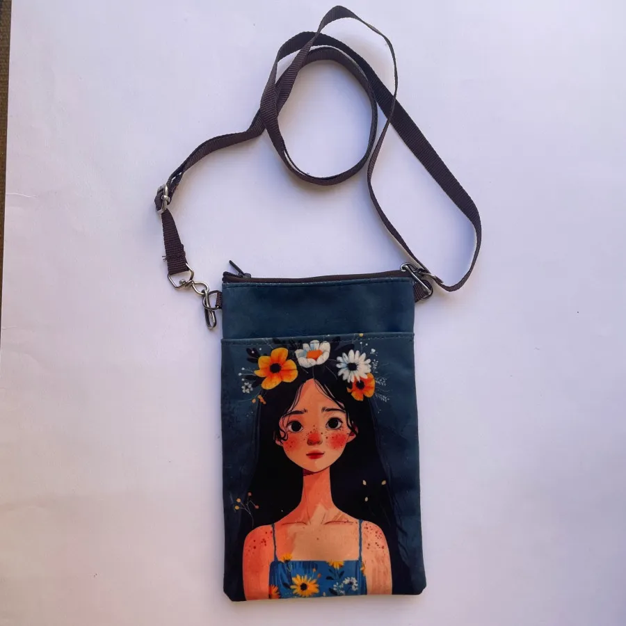 کیف پاسپورتی دوشی مخمل