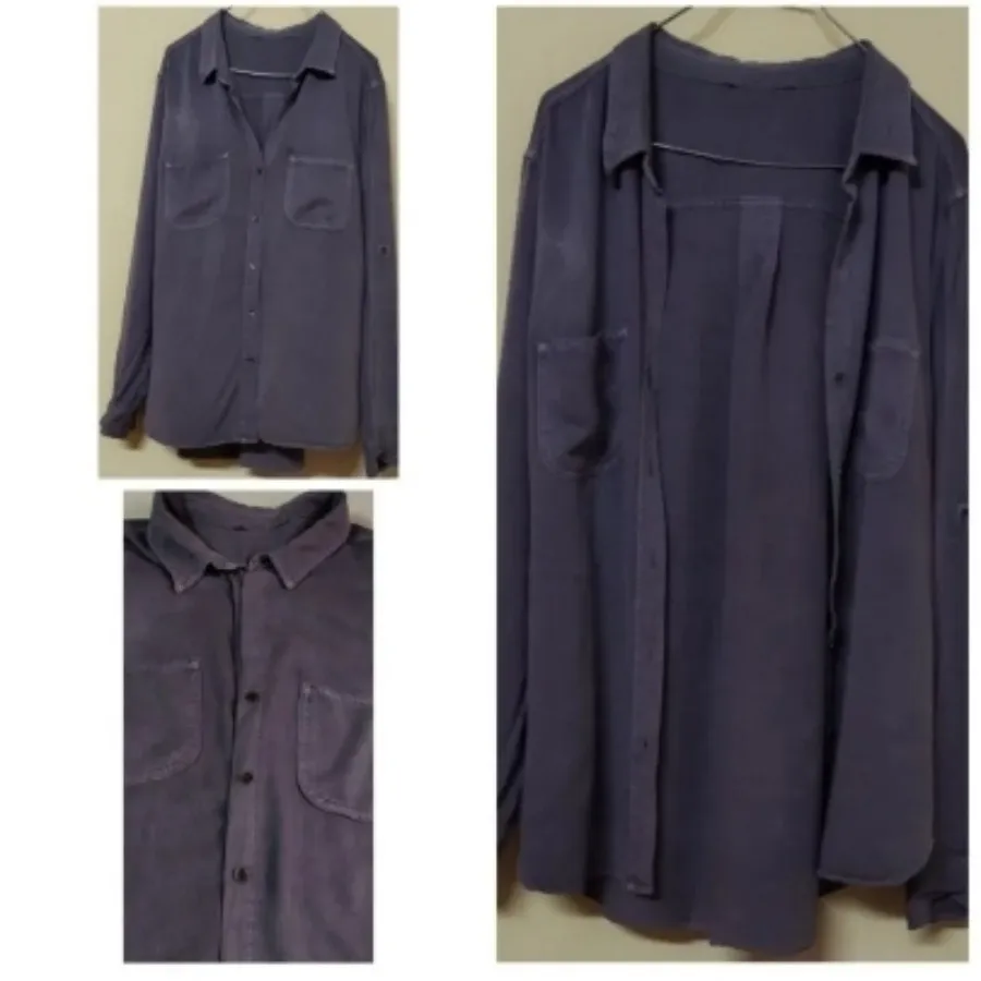 شومیز مانتو جین کاغذی