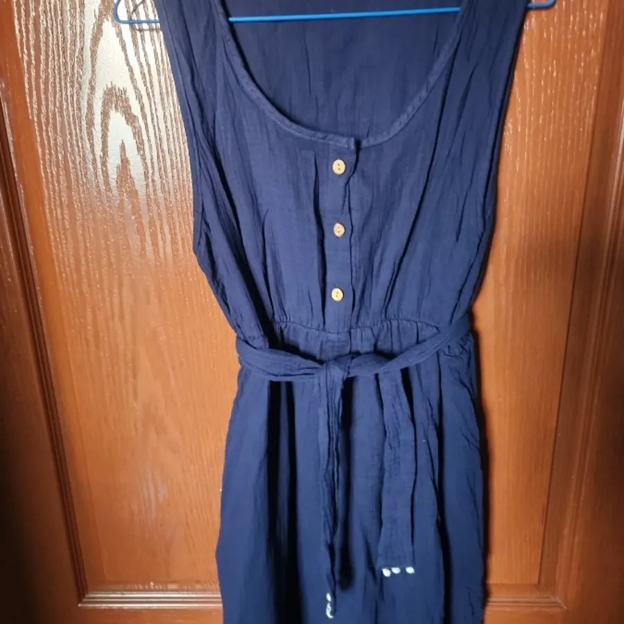 پیراهن نخی ماکسی