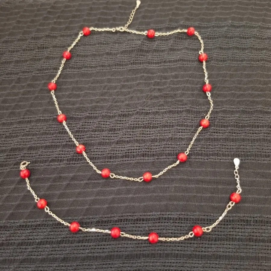 ست دستبند و گردنبند