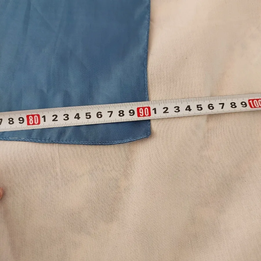 روسری ساتن آبی