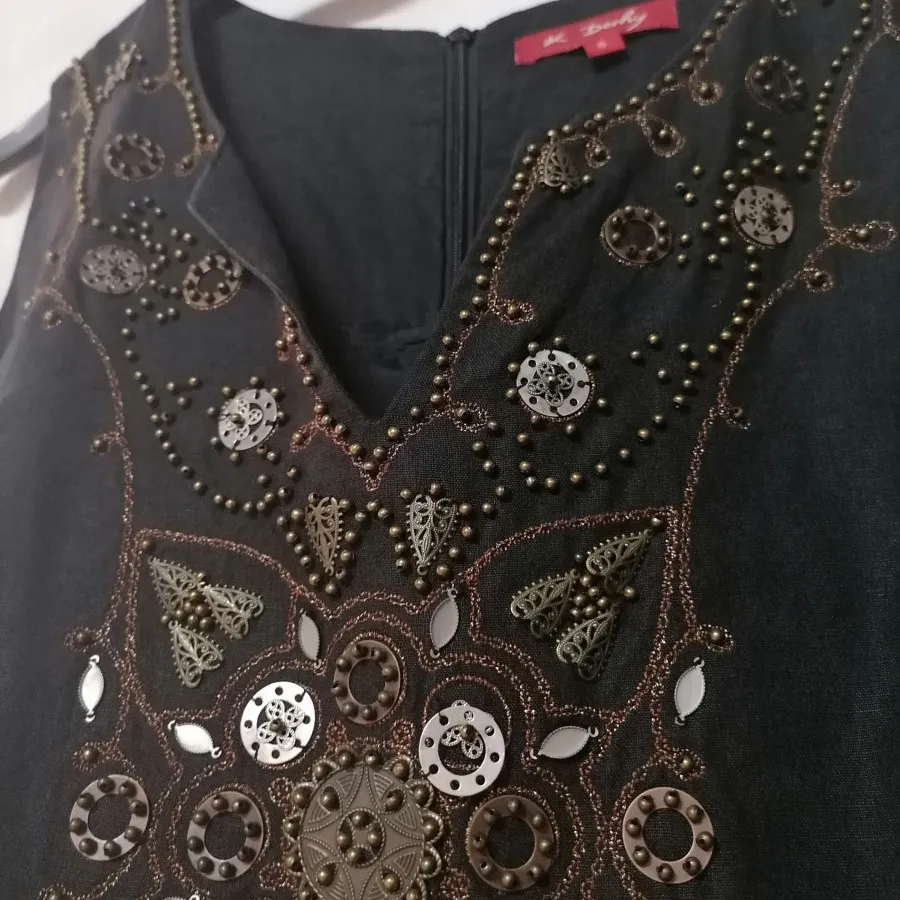 پیراهن لینن ماکسی