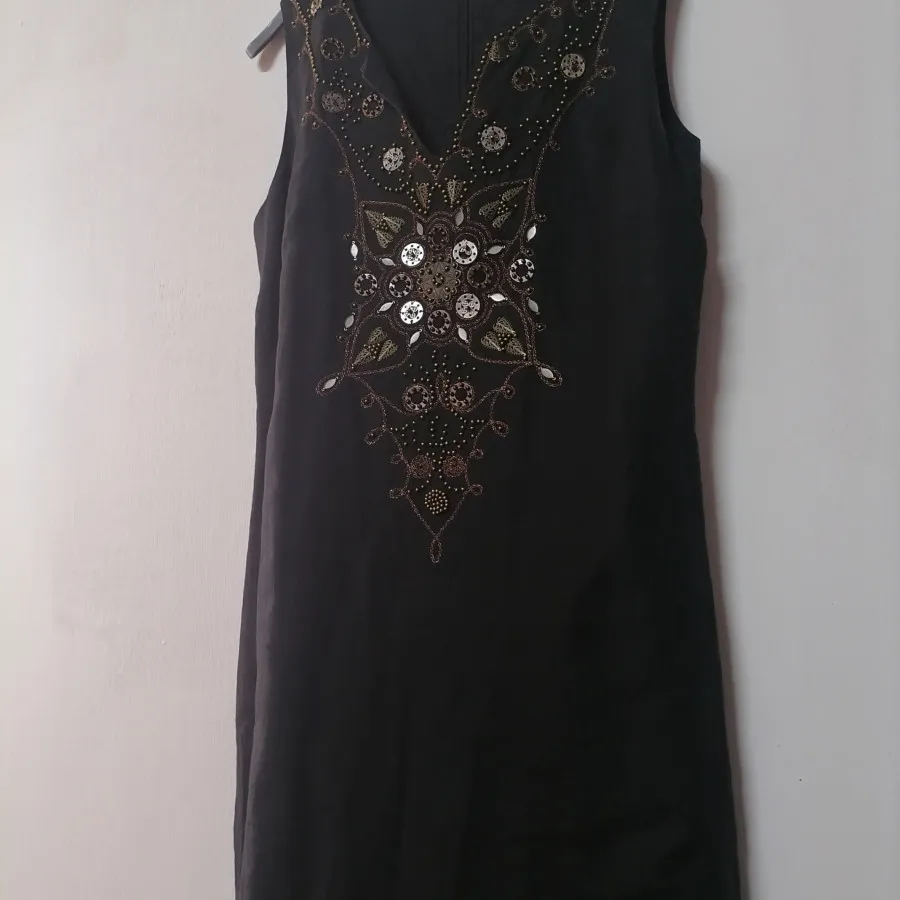 پیراهن لینن ماکسی