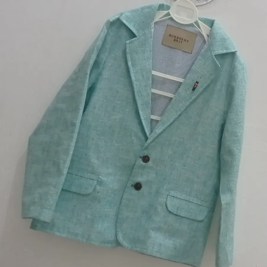 کت کتان نخ پسرانه آستردار