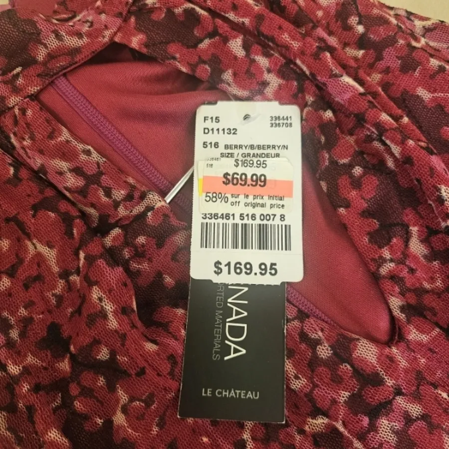 پیراهن گل گلی کانادایی