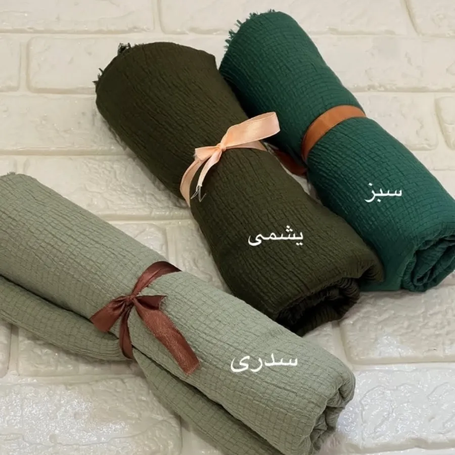 شال ساده پفکی