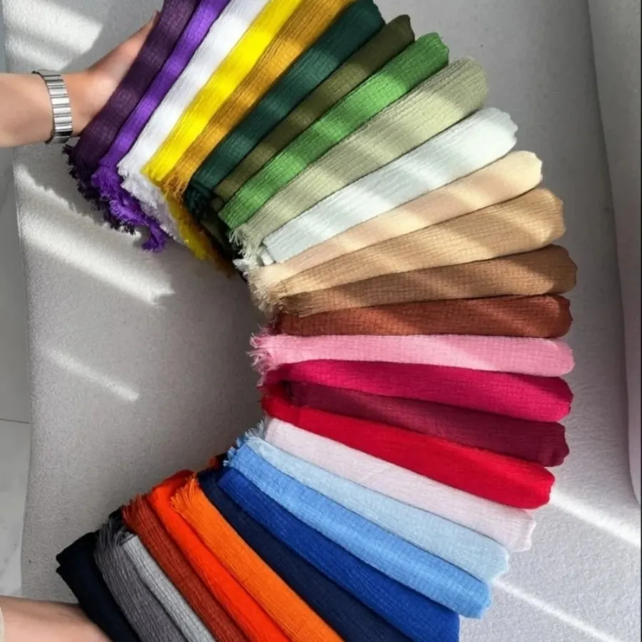 شال ساده پفکی