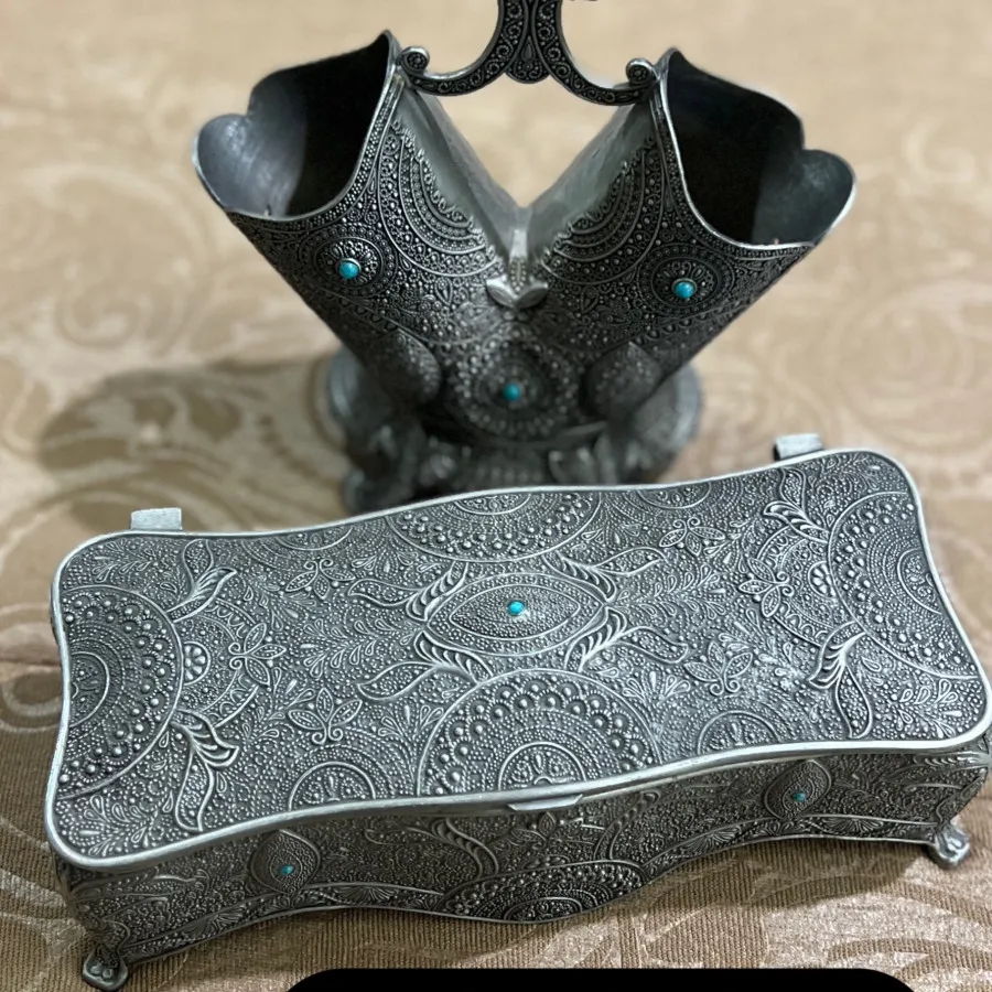 ست ملیله‌کاری دست‌ساز