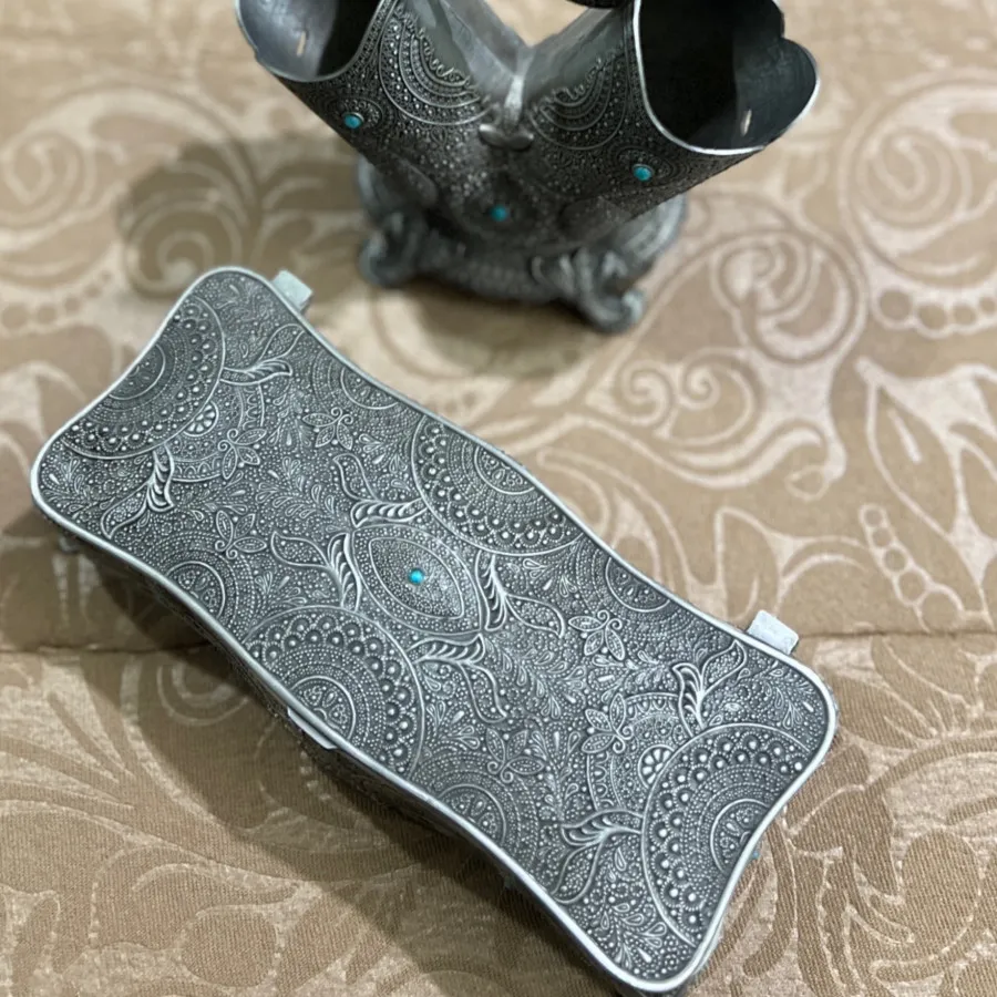 ست ملیله‌کاری دست‌ساز