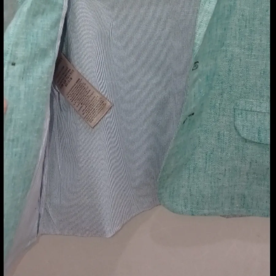 کت پسرانه کتان نخ آستردار