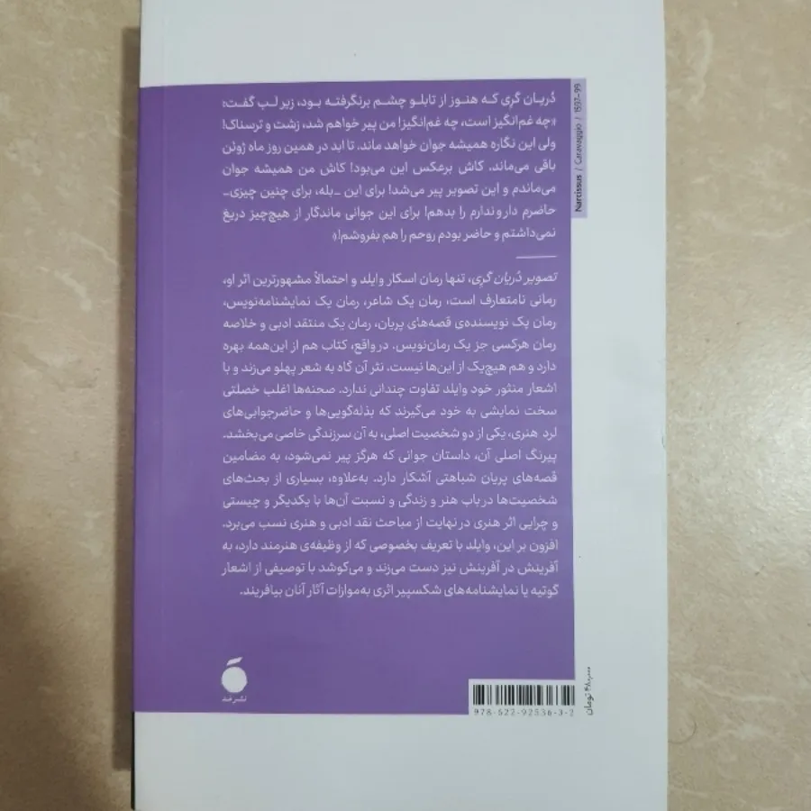 کتاب تصویر دریان گری