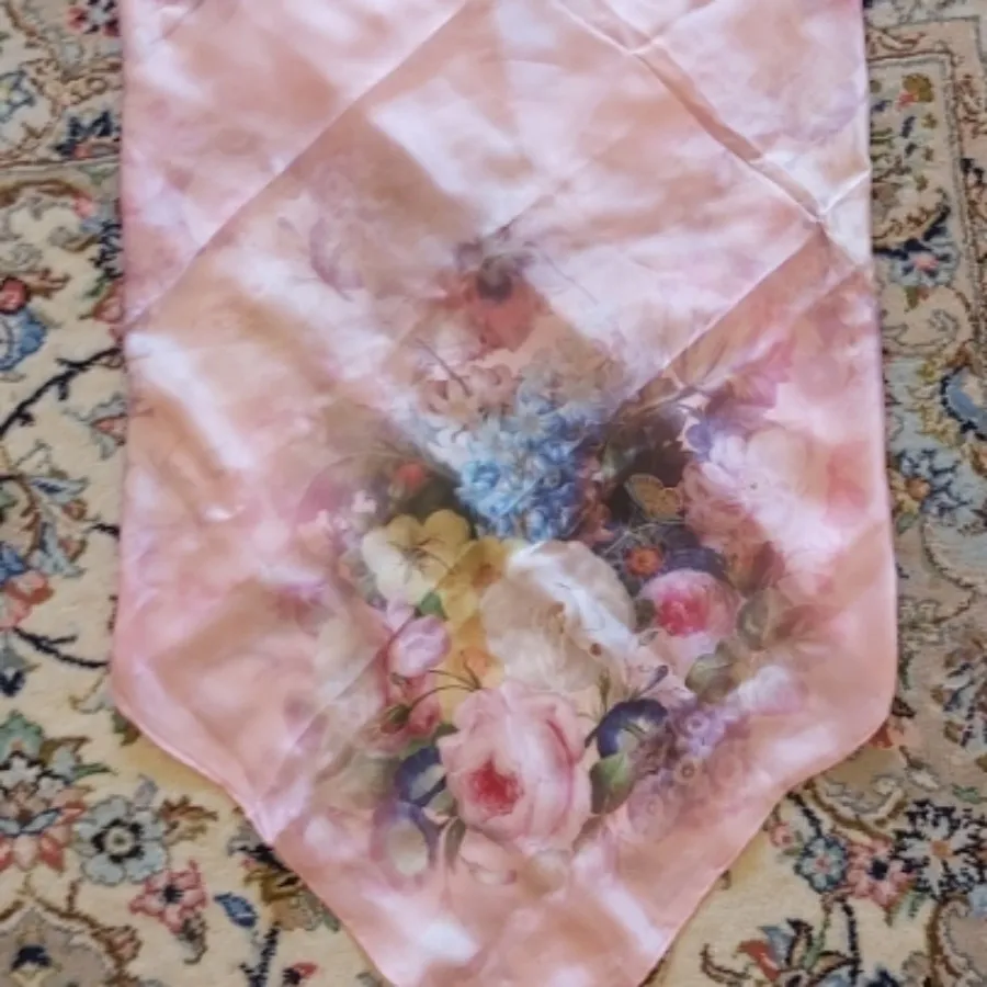 روسری ساتن ابریشم