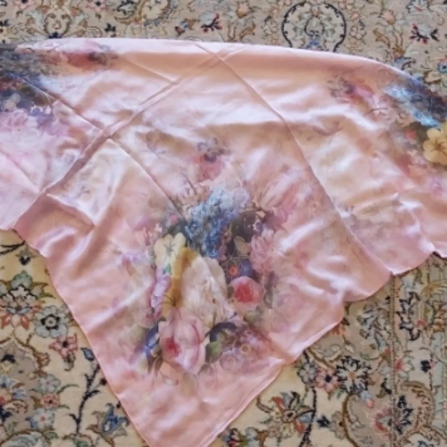 روسری ساتن ابریشم