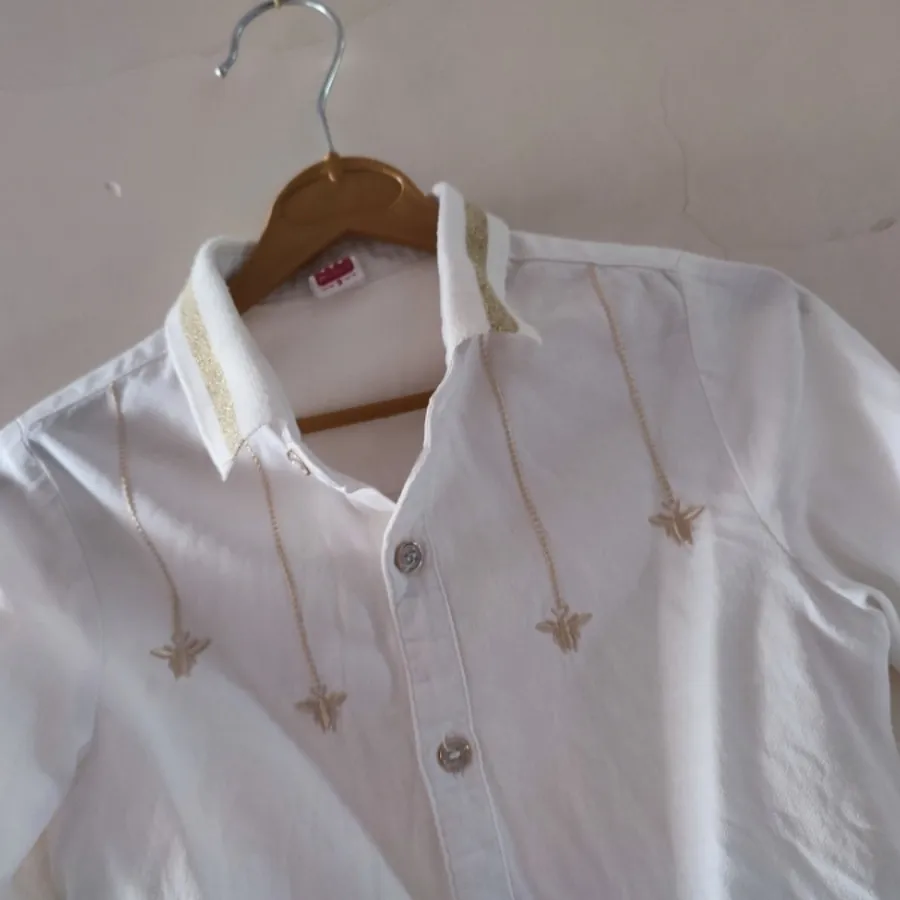 پیراهن نخی پسرانه