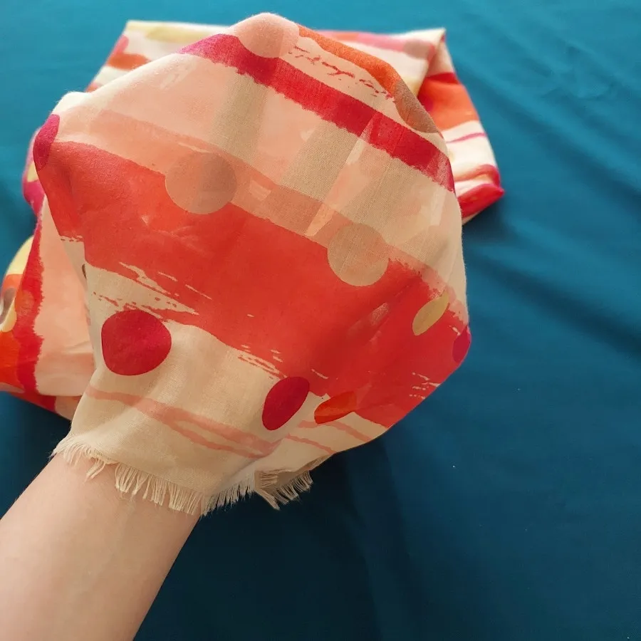 شال نخی خالخالی