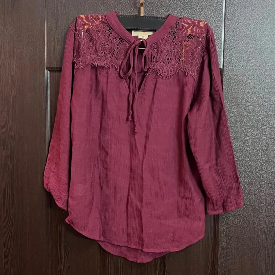 شومیز خارجی نخی کاملا نو