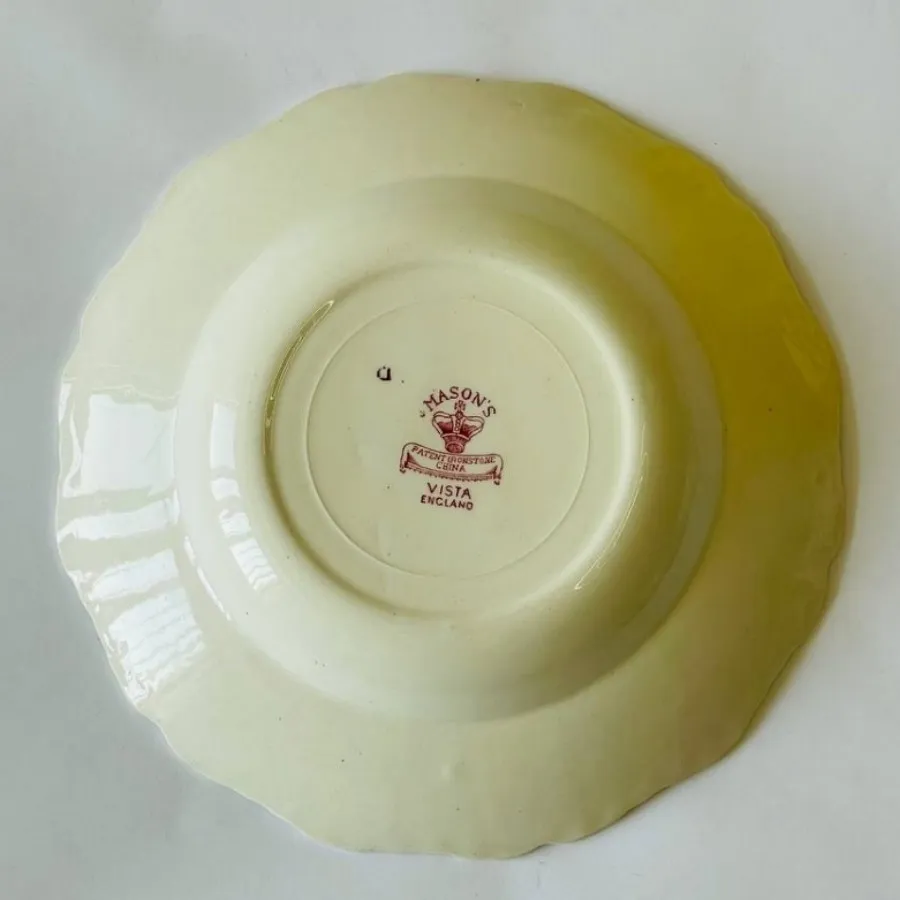 بشقاب قلم صورتی انگلیسی