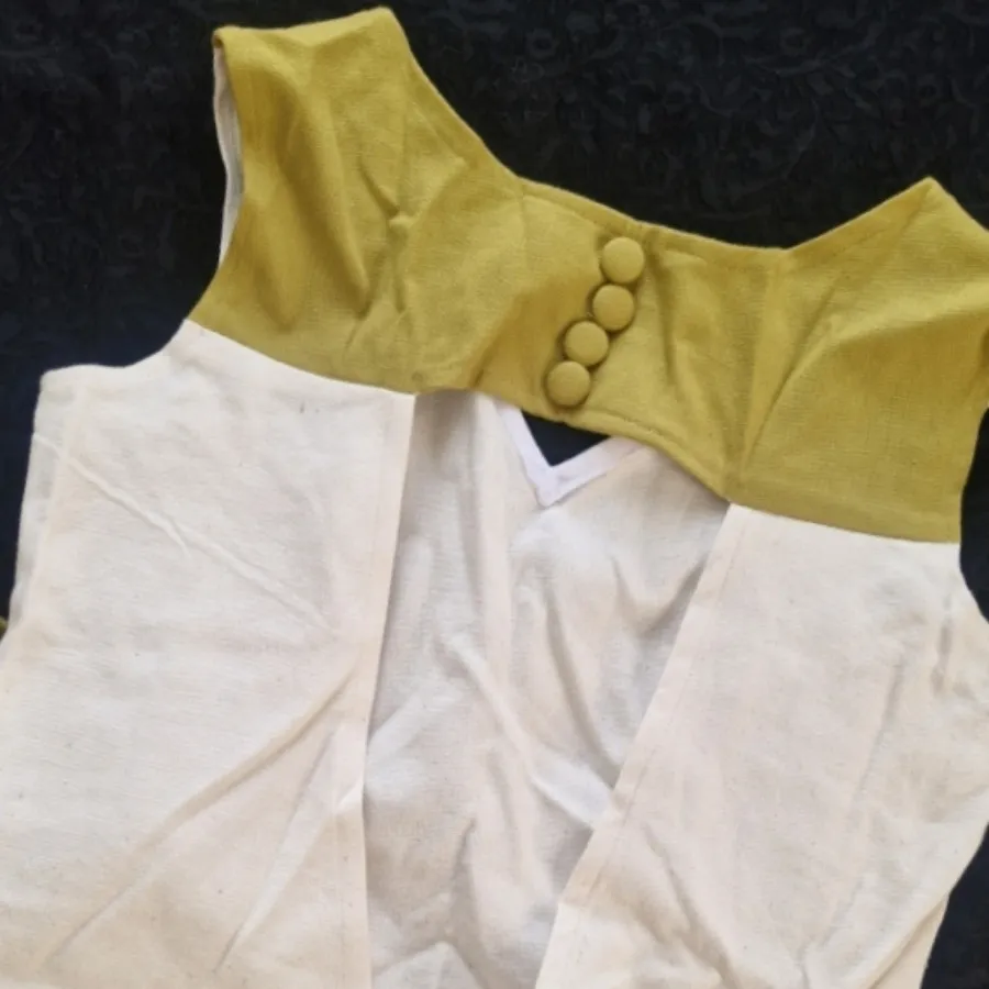 ست تاپ و شلوارک کتان مزون