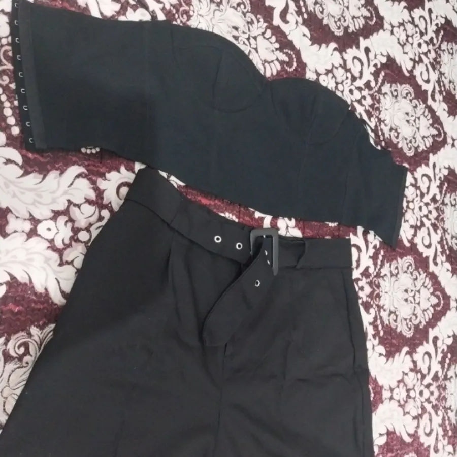 ست نیمتنه وشلوارک
