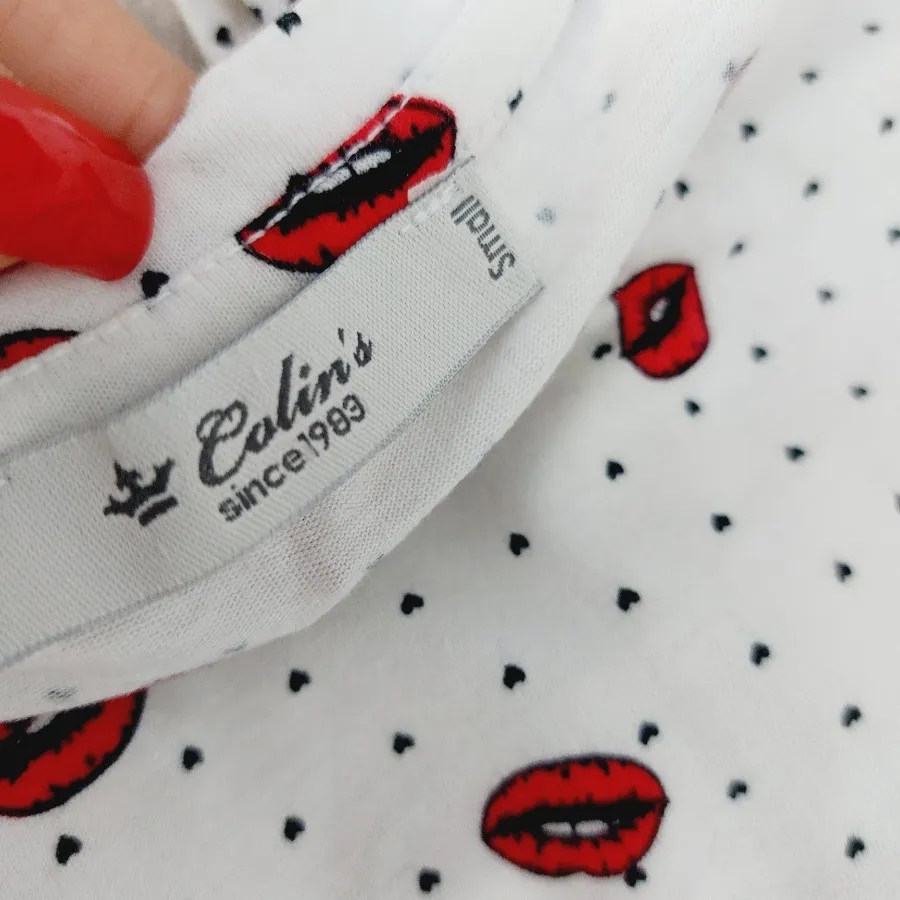 تیشرت کراپ مارک colin's