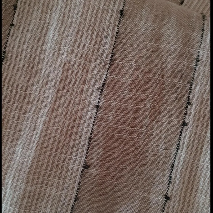 شال لینن راه راه