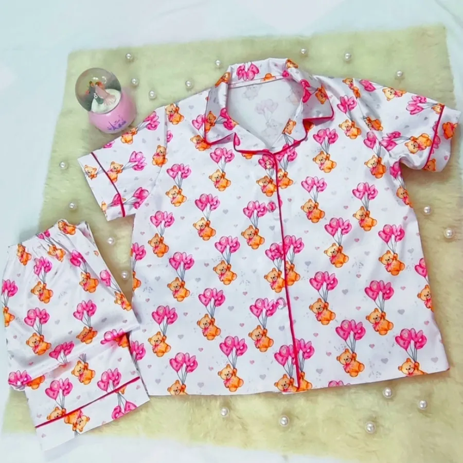 لباس خواب ساتن LX