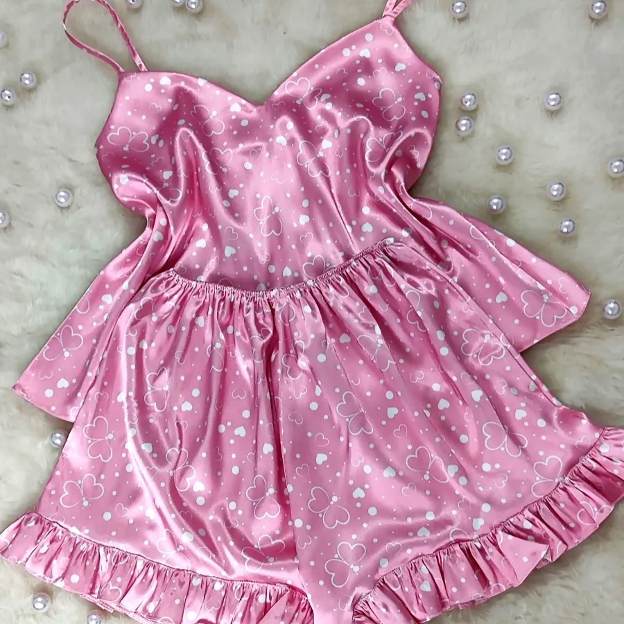 لباس خواب ساتن LX