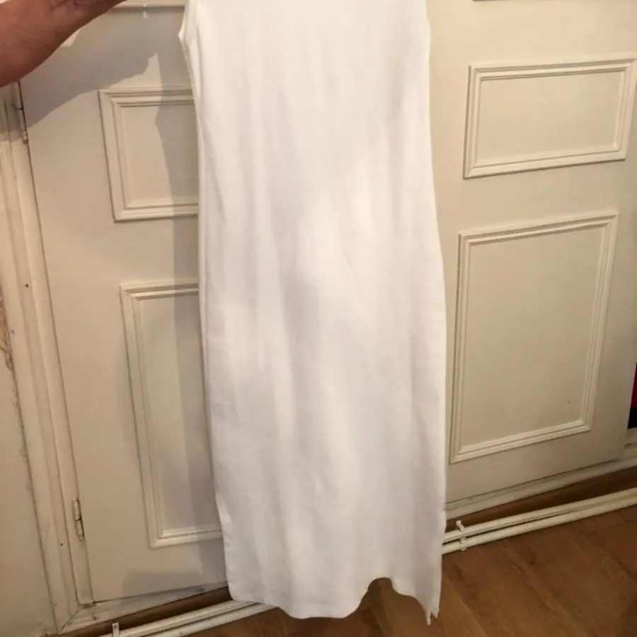 پیراهن بلند سفید اسپرت