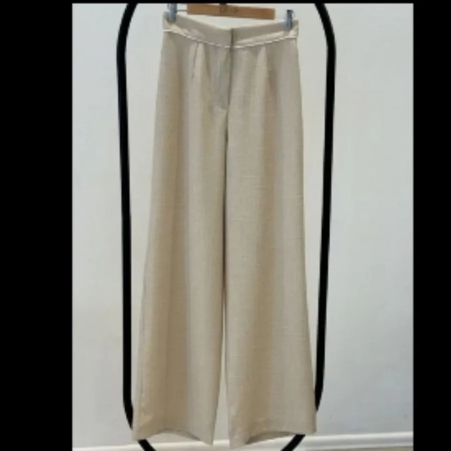 کت شلوار ست کرم