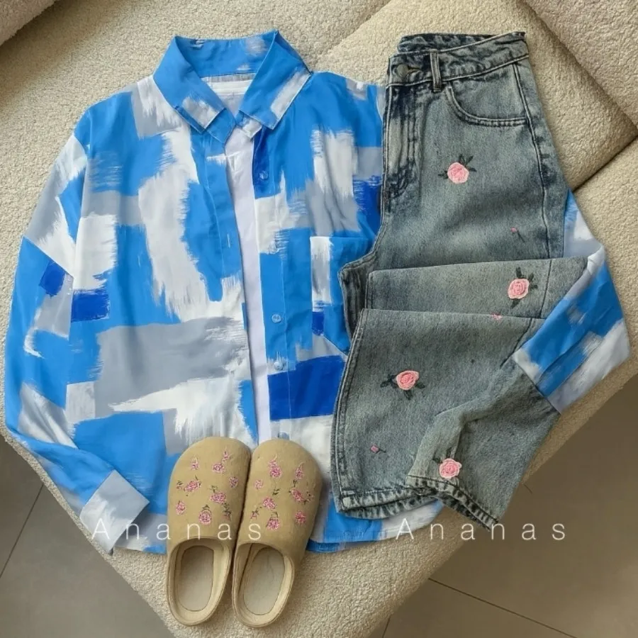 شومیز آبرنگی