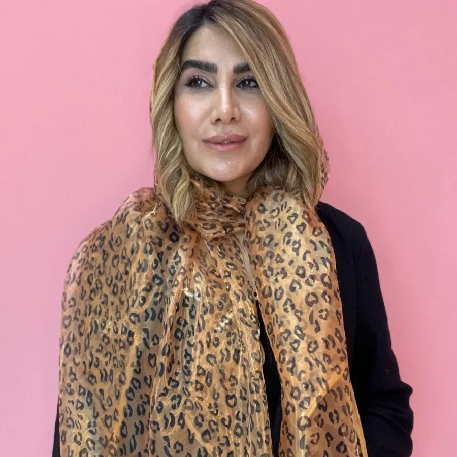 شال حریر پفکی برشکا?