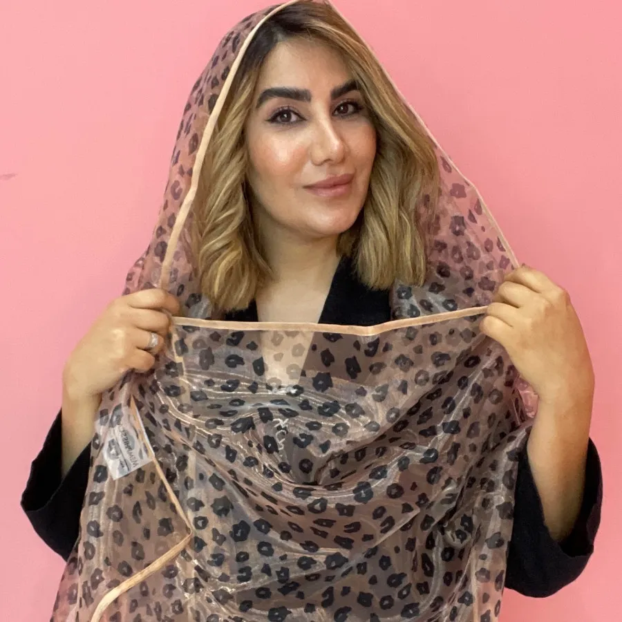 شال حریر پفکی برشکا?