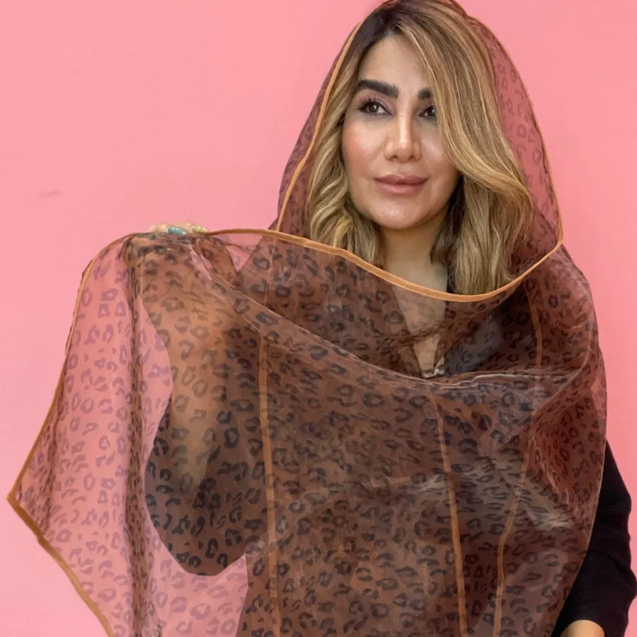 شال حریر پفکی برشکا?