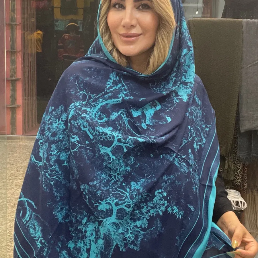 شال نخی دیور طرح جنگل?