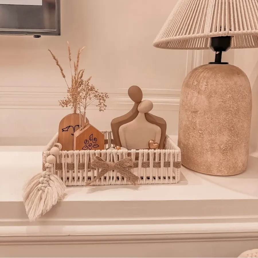 سینی و باکس مکرومه