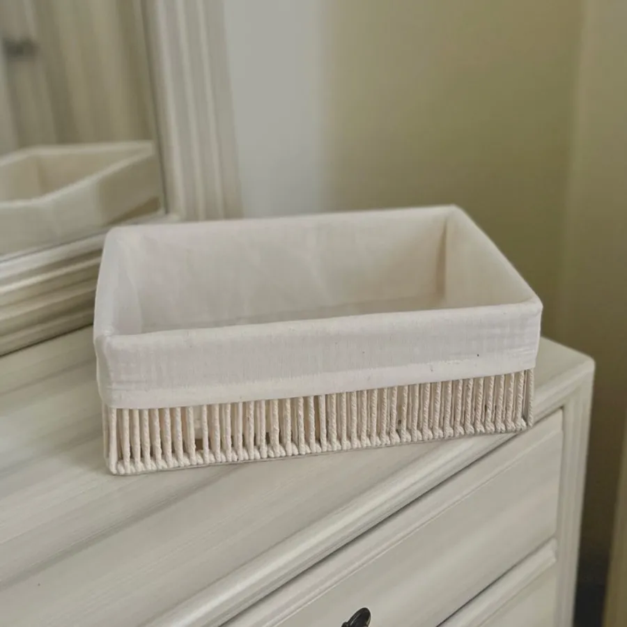 سینی و باکس مکرومه