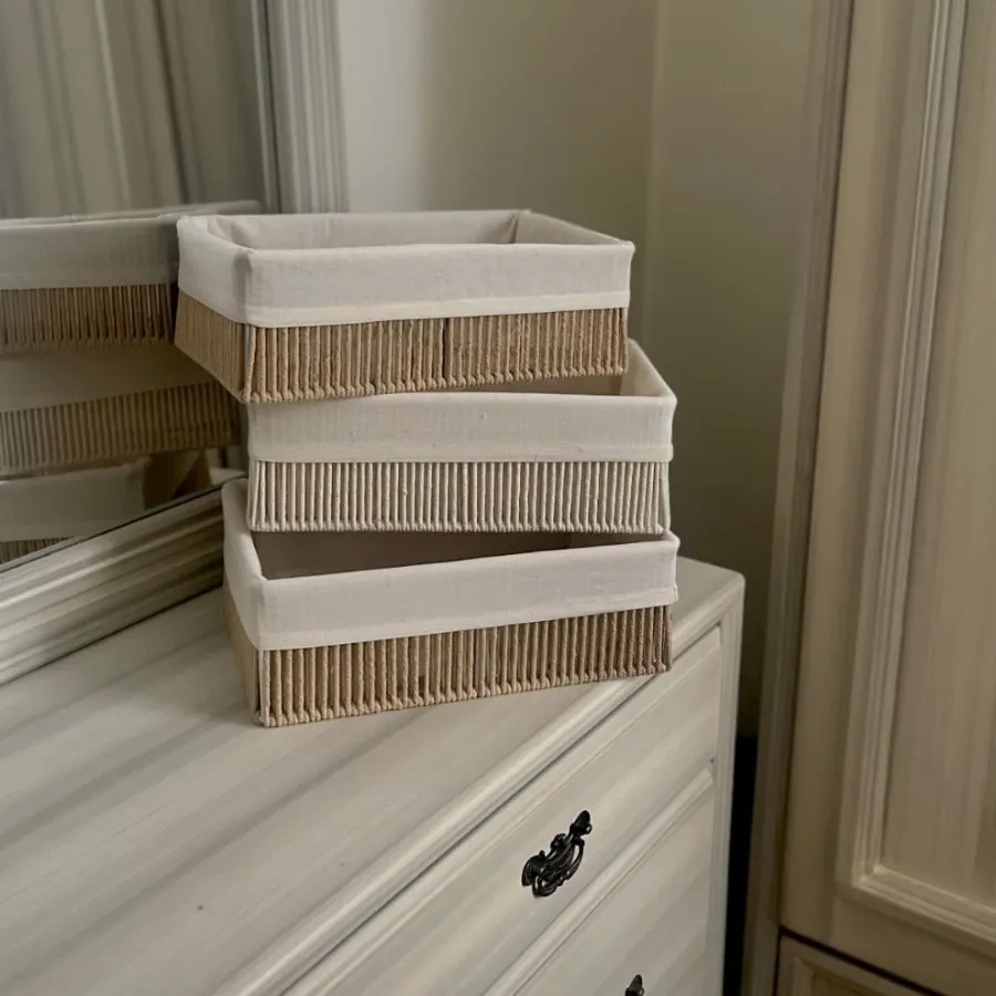 سینی و باکس مکرومه