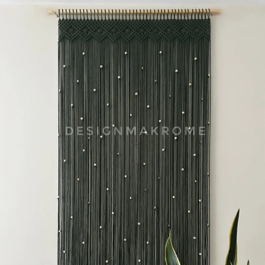 پرده مکرومه