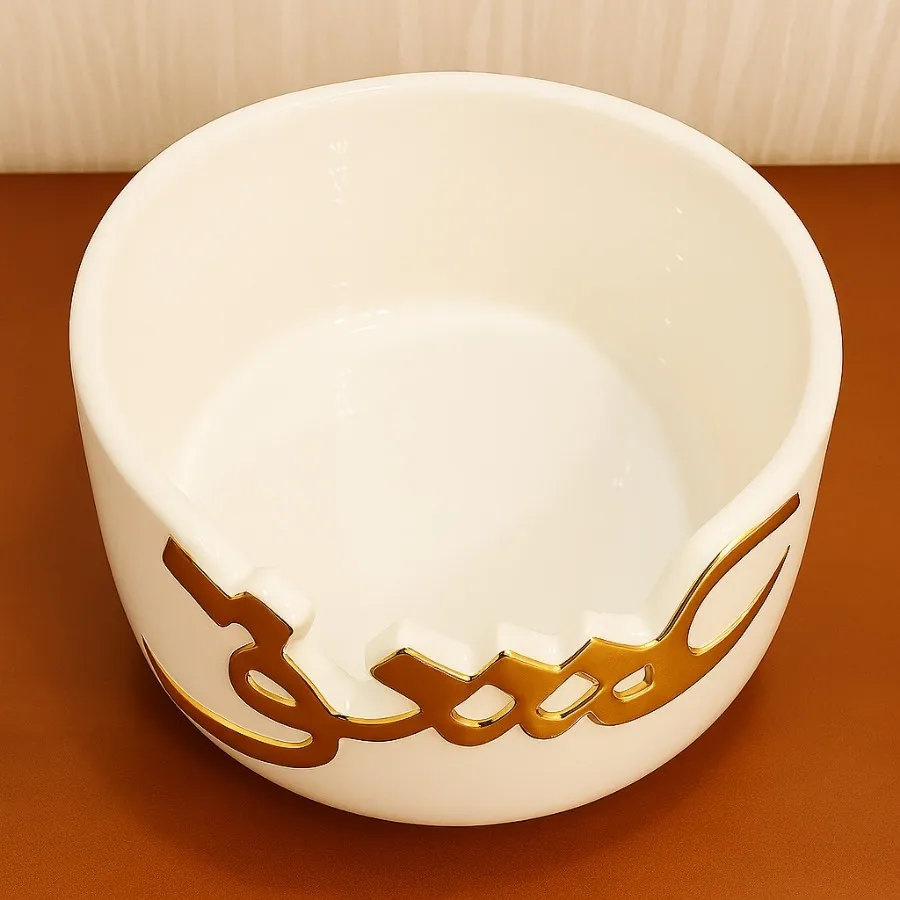 ظرف سرامیکی با طراحی عشق✨