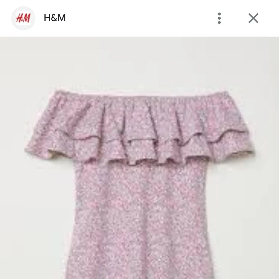 پیراهن نخی برند H&M