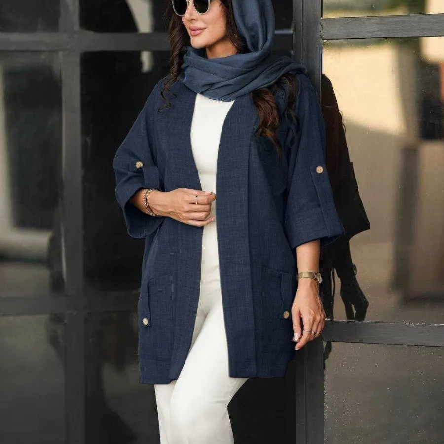 مانتوکتی یقه ارشال