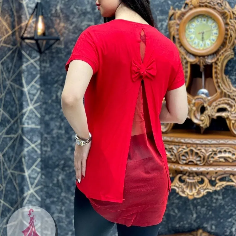 تیشرت زنانه پشت تور