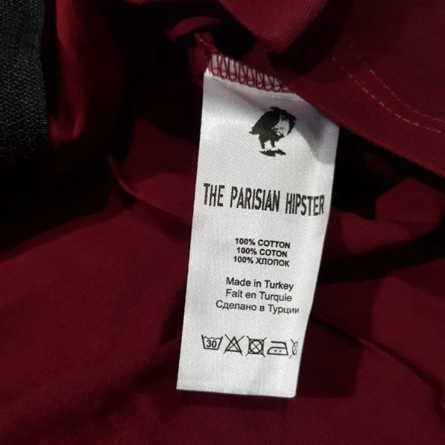 تیشرت ترک زرشکی جلو زیپی