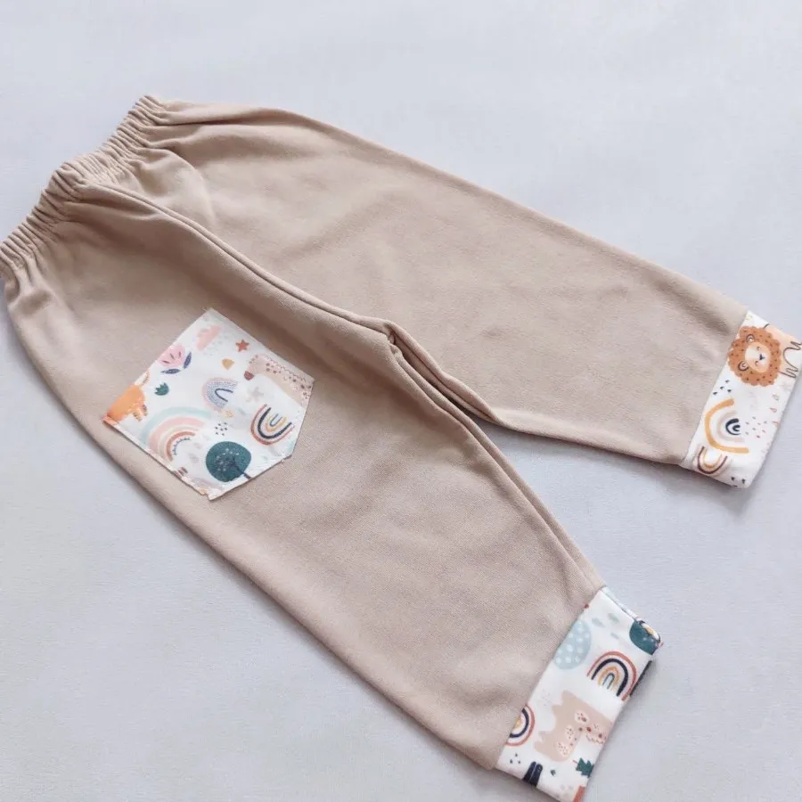 بلوز شلوار و سرهمی کرم حی